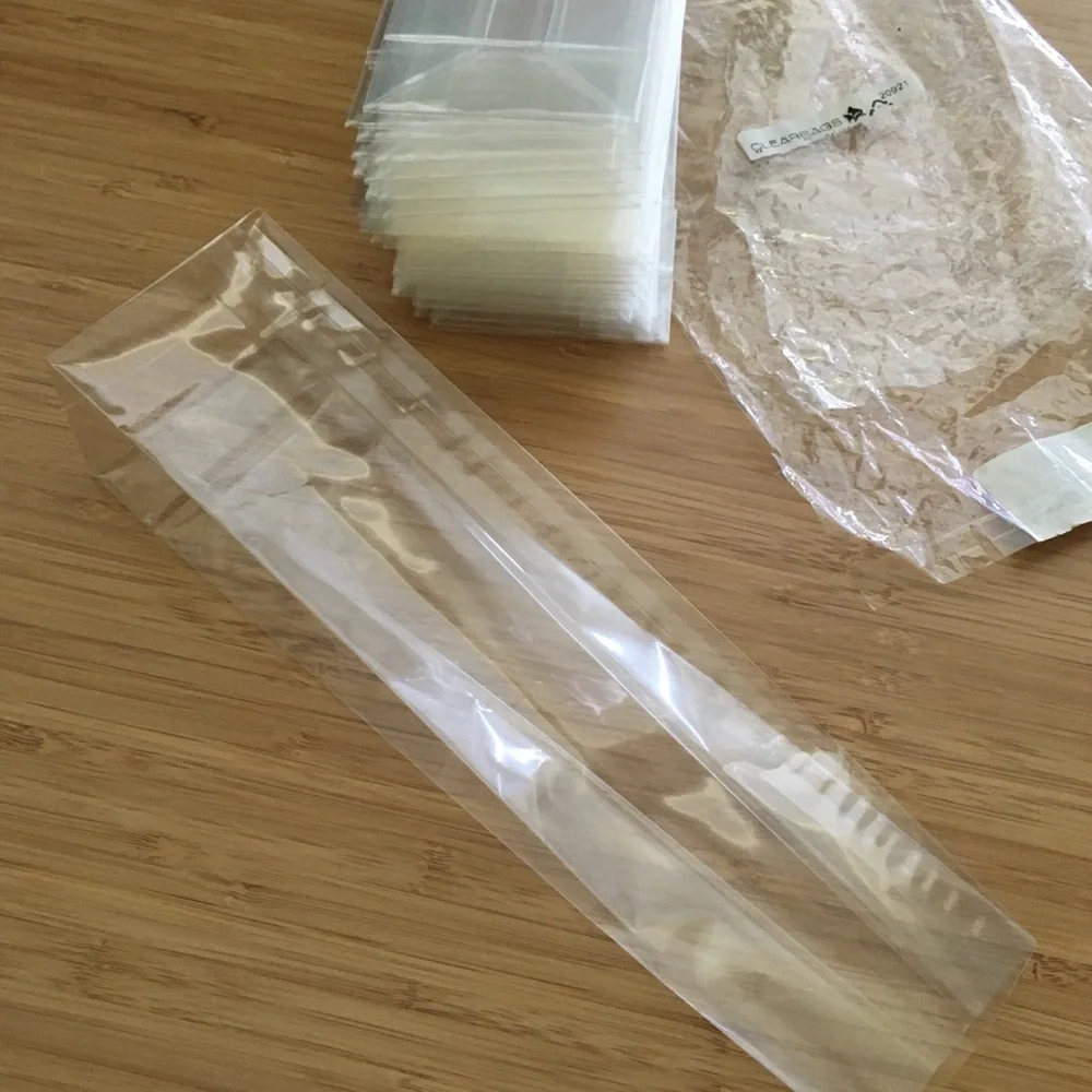 FREE Set of 50 Clear Bags for Treats Products Etc | 2.5L x 2W x 9.75H